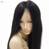 Front Lace Wig Straight Hair Natural Color