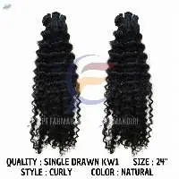 Indonesian Curly Hair, Virgin Hair