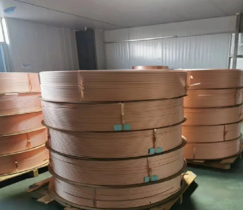 clean surface Internally Grooved Copper Tubes