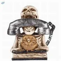 Halloween Vintage Light-Up Skull Phone
