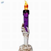 Halloween Electronic Skull Candle