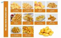 Pre-Fried Frozen Potatoes Range