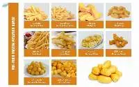 Pre-Fried Frozen Potatoes Range
