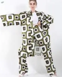Long Blazer And Pants Set