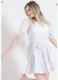Mini Linen Dress