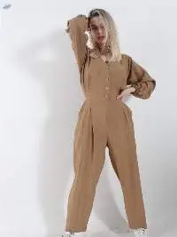 Linen Overalls
