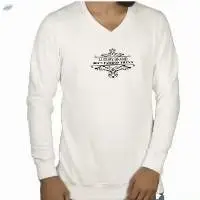 Mens Black Fashion Long Sleeve Blank Pullover