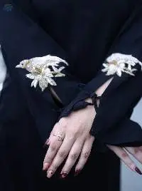 Embroidery Patch Abaya