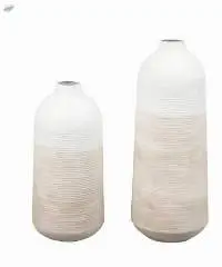 Antique White Vases