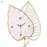 Leaf Wall Clock