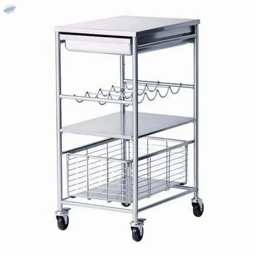 Stainless Steel Kitchen Trolley