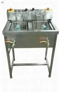 Twin Tank Electric Fryer