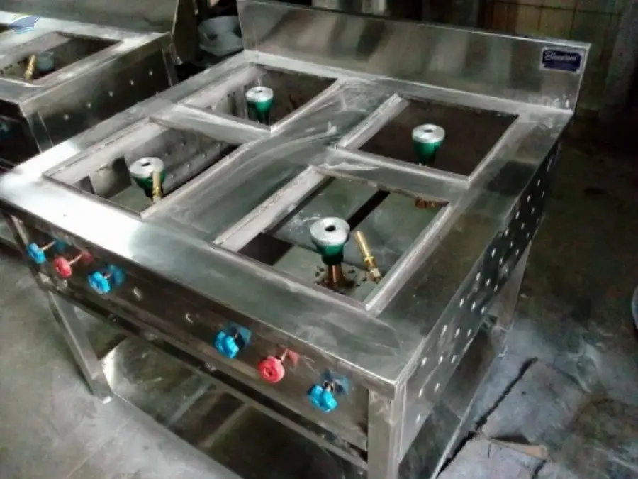Three Burner Range
