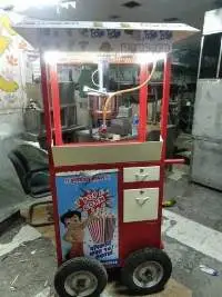 Trolley Type Popcorn Machine