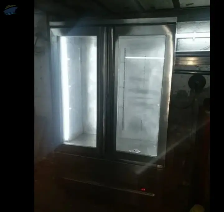 Cold Drink Display Counter Fridge Double Door