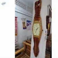 Wall Hanging Wooden Clock