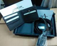 Combo Box Belt Mens Wallet