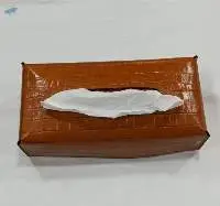 Leather Tissue Box Cover