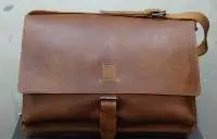 Leather Messenger Bag