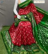 Ikkat Silk Saree