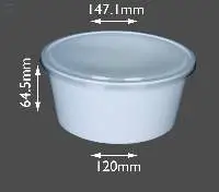750 ML - 25.36 Oz Food Container