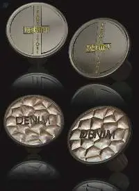 Kms Metal Button