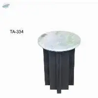 Toronto Marble , Mango wood Side Table