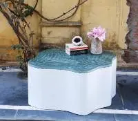 Udaipur Green Marble Coffee Table