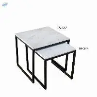 White Marble, Iron | Coffee Table