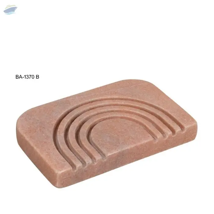 Pink Marble Bath Set