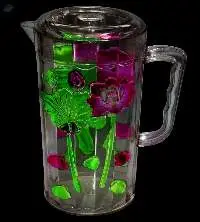 Acrylic Rose Jug Print