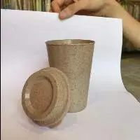 Bamboo Fiber Disposable Cup