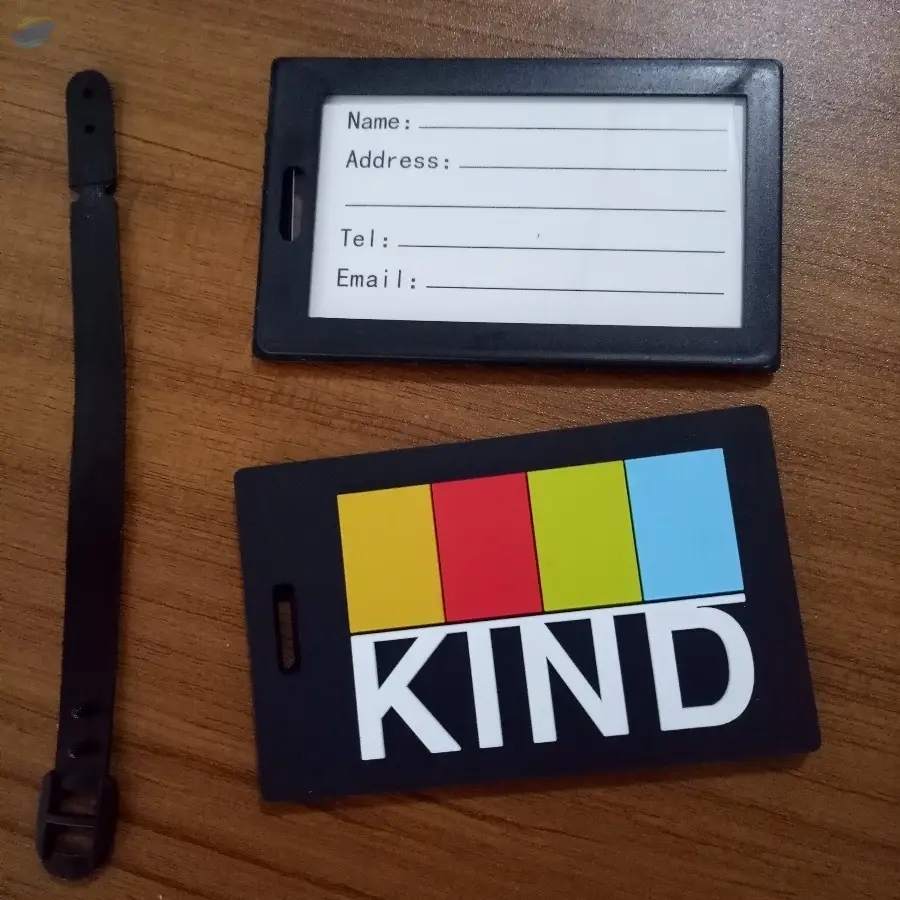 Rubber Luggage Tag