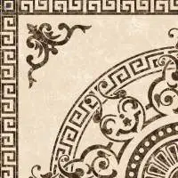 Ceramic Floor Tile (Emperador dekor)