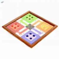 Wooden Ludo Game