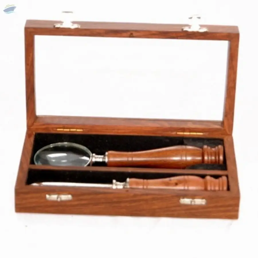 Nautical Gift Box, Glass Lid