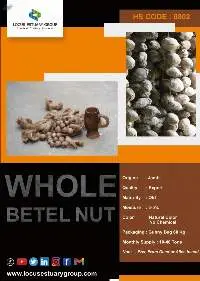 Whole Betel Nuts