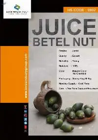 Betel Nuts Juice 