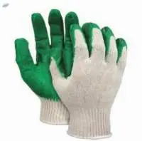 Latex Half Coated Gloves