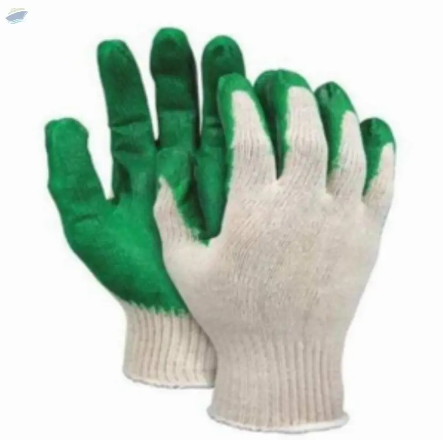 Latex Half Coated Gloves