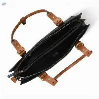 Leather Handbag + Laptop Bag