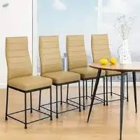Dining Faux Leatherette Chair