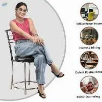 P P Chrome Steel Garden Chair