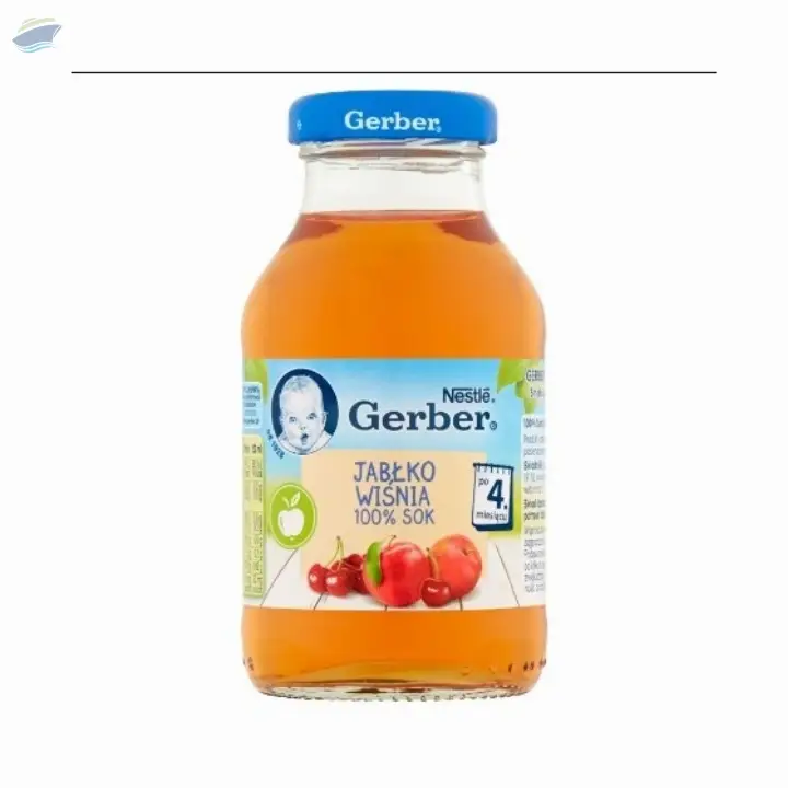 GERBER 100% Apple and Cherry Juice 200ml