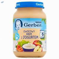 Gerber Fruit Cream With Yogurt