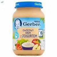 Gerber Fruit Cream With Yogurt