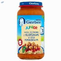 Gerber Barley Groats With Meatballs In Tomato