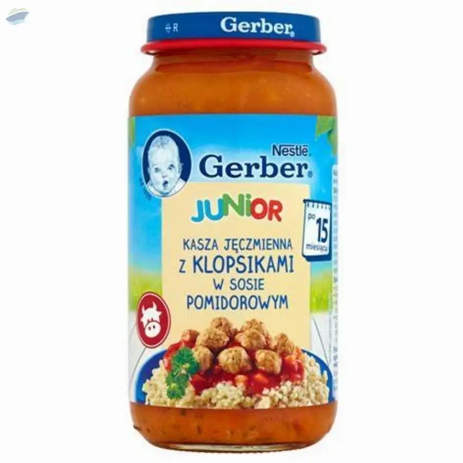 Gerber Barley Groats With Meatballs In Tomato
