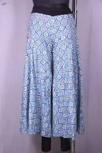 Beautiful Abstract Print Ethnic Umbrella Trouser