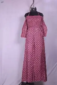Beautiful Sanganeri Print Jump Suit